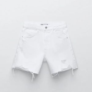 White Zara Shorts